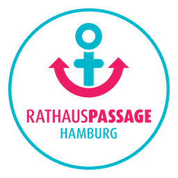 Logo der Rathauspassage Hamburg
